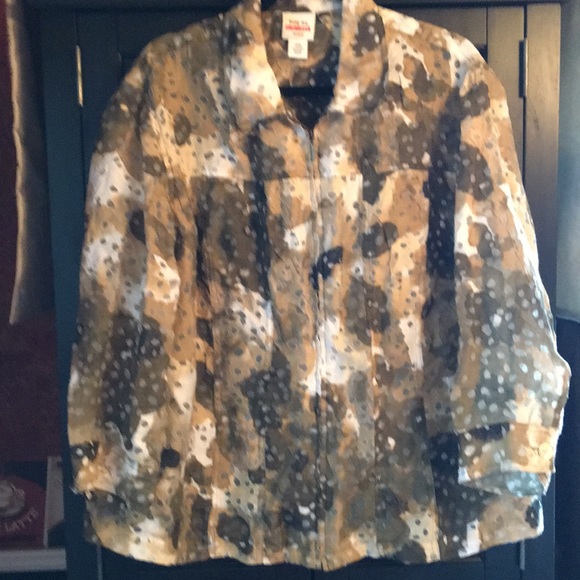 Ruby Rd. Tops - Three-quarter sleeve jacket